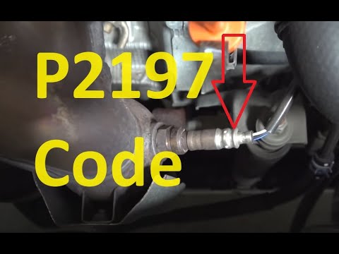 Causes and Fixes P2197 Code: O2 Sensor Signal Biased/Stuck Lean (Bank 2, Sensor 1)