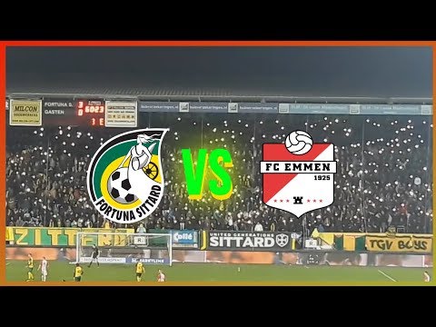Fortuna Sittard - FC Emmen | Vanuit vak Zuid (Sfeervideo) + Wereldgoal afgekeurd?