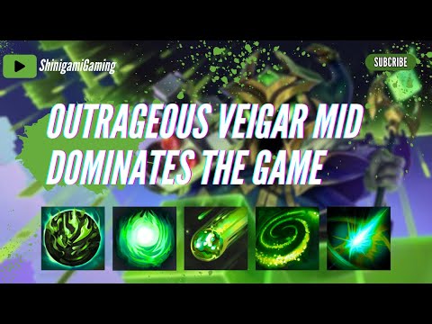 Outrageous Veigar Mid Dominates the Game