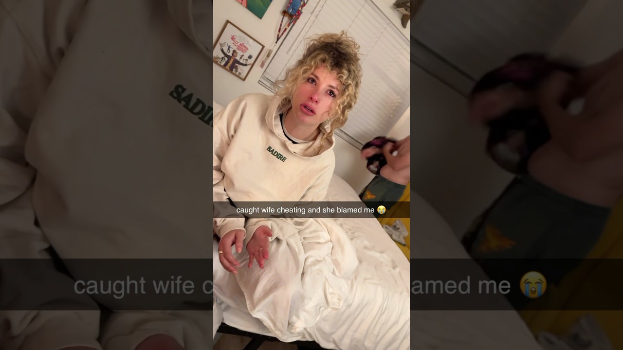 Caught wife cheating and this was her excuse 😭😳