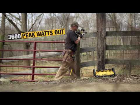 DEWALT 1800 Watt Portable Power Station™ and Parallel Battery Charger