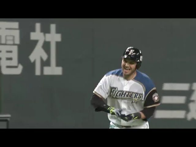 【5回裏】ホームランキングの貫禄!! ファイターズ・レアード 打った瞬間の特大同点ソロ!! 2016/10/13 CS Final F-H