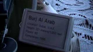 preview picture of video 'Burj  Al Arab 3d Puzzle model.MPG'