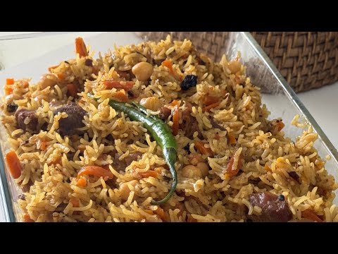 1/365| Day 1 | Let’s make a quick and delicious Kazakhstan Pilaf| Home Cooking