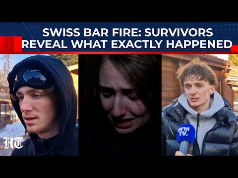 Swiss Bar Fire: Survivors Reveal What Exactly Happened - 'Woman Waved Bottle High During Fireworks…'