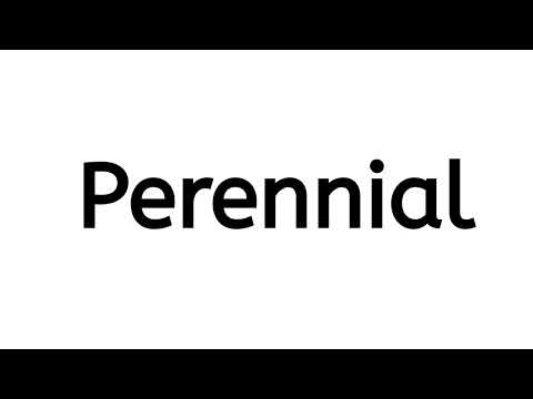 How to pronounce Perennial || Perennial pronunciation