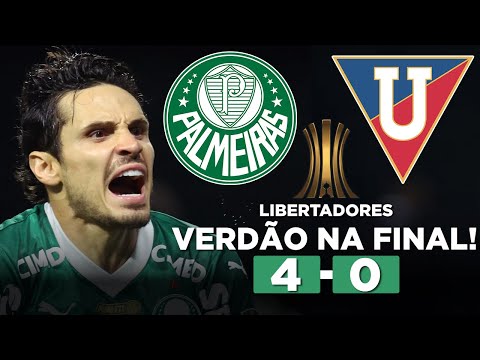 EM VIRADA ÉPICA, PALMEIRAS GOLEIA A LDU E ESTÁ NA FINAL DA LIBERTADORES! PALMEIRAS 4 x 0 LDU