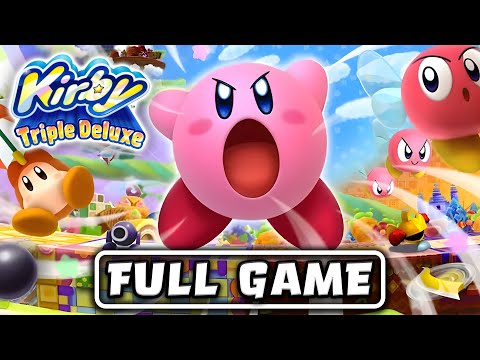 Kirby Triple Deluxe HD - FULL GAME - No Commentary (4K 60FPS)