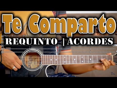 Tutorial | Te comparto | Virlan García | Requinto | Acordes | TABS