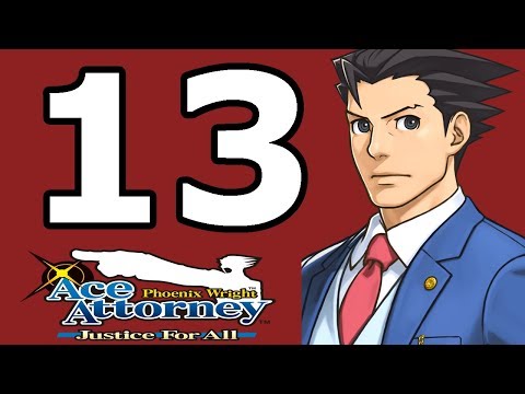 Phoenix Wright Ace Attorney: Justice for All Walkthrough Part 13 - No Commentary Playthrough (3DS)