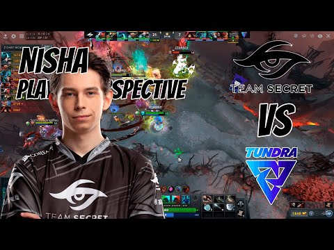 Nisha [Morphling] PLAYER PERSPECTIVE TEAM SECRET VS TUNDRA ESPORTS - DreamLeague Season 15 DPC