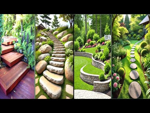 Gorgeous Sloped Garden Ideas: Transform with Stunning Steps & Stairs!