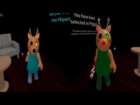 Playing with Dessa vs Playing with Reindessa - Roblox Piggy