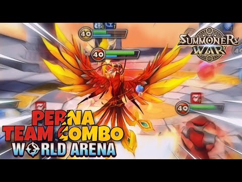Perna Team Combo in World Arena - Summoners War