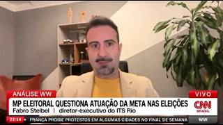 Meta, algoritmos e eleições: Fabro Seibel participa de debate na CNN