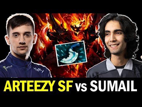 RTZ Shadow Fiend is back? ARTEEZY vs SUMAIL Dota 2