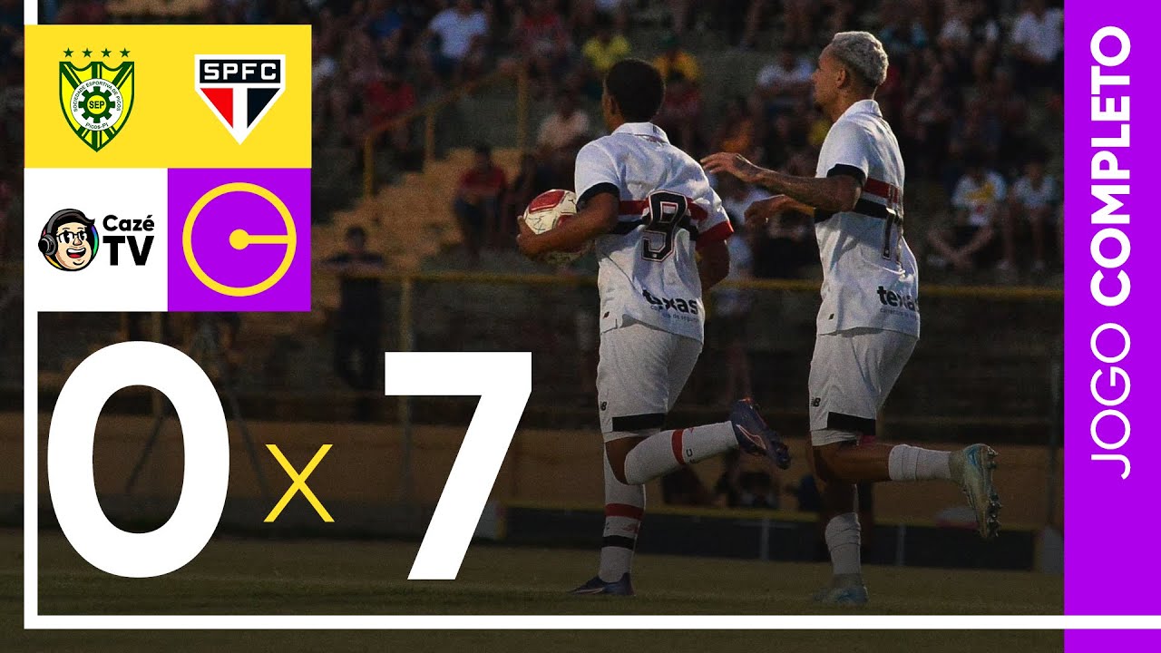 AO VIVO E COM IMAGENS: PICOS X SÃO PAULO | 2ª RODADA | FASE DE GRUPOS | COPINHA 2025