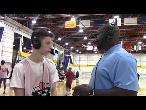 SPS media training with Jake Emerzian c/o 2022 at the Inside Prep Sports Super Fall Showcase