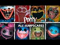Poppy Playtime: Chapter 1, 2, 3 - ALL JUMPSCARES FROM EVERY CHAPTERS