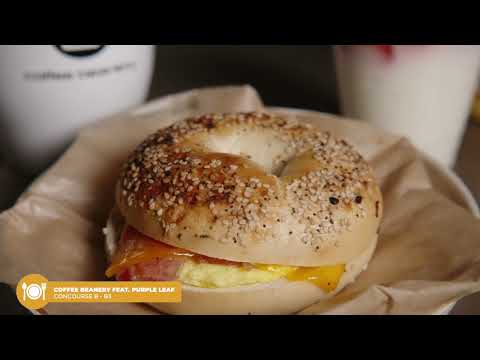 Coffee Beanery Featuring Purple Leaf