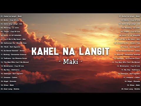 Kahel na langit - Maki, Multo | Best New Tagalog Love Songs 2025 - Hot Hits OPM On Spotify