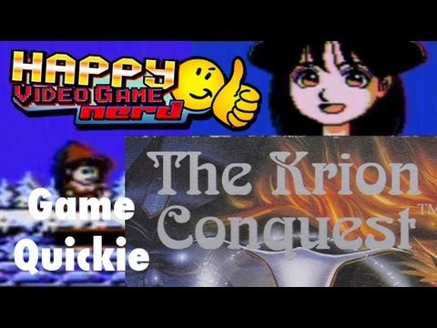 HVGN Game Quickie: The Krion Conquest (NES)
