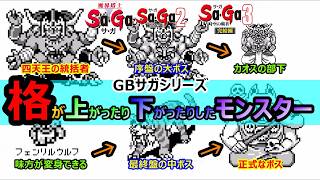 【サガシリーズ】　アシュラがだんだん小物に？　作品ごとに格というか立場が変わってしまったモンスター　　サガ2秘宝伝説　魔界塔士サガ　サガ3時空の覇者　GB版