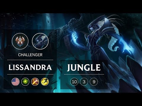 Lissandra Jungle vs Lee Sin - NA Challenger Patch 8.24