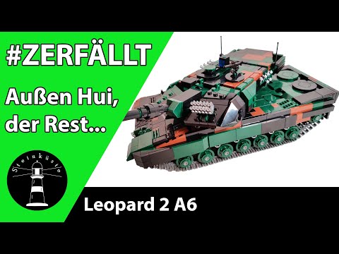 Not worthy of a main battle tank - Leopard 2 A6 - BlueBrixx and Xingbao XB-06040 - Bundeswehr