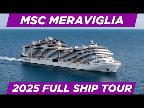 MSC Meraviglia Cruise Ship Tour 2025 | The Wonder of the Seas!