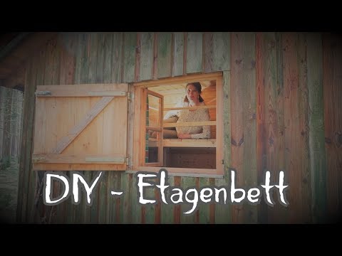 🌳🏡🌲Waldhütte🦊#8 DIY-Ich baue ein Etagenbett - Vanessa Blank 4K
