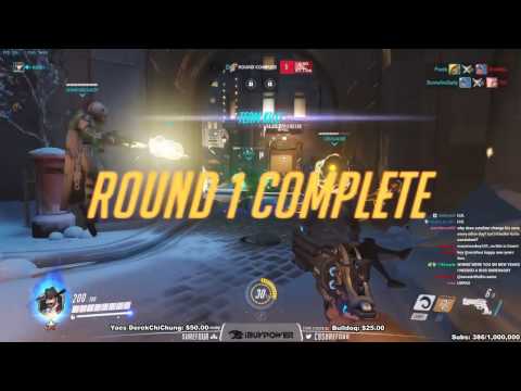 [Rank: 4500 SR] Surefour | McCree, Widowmaker | King's Row Pro Gameplay