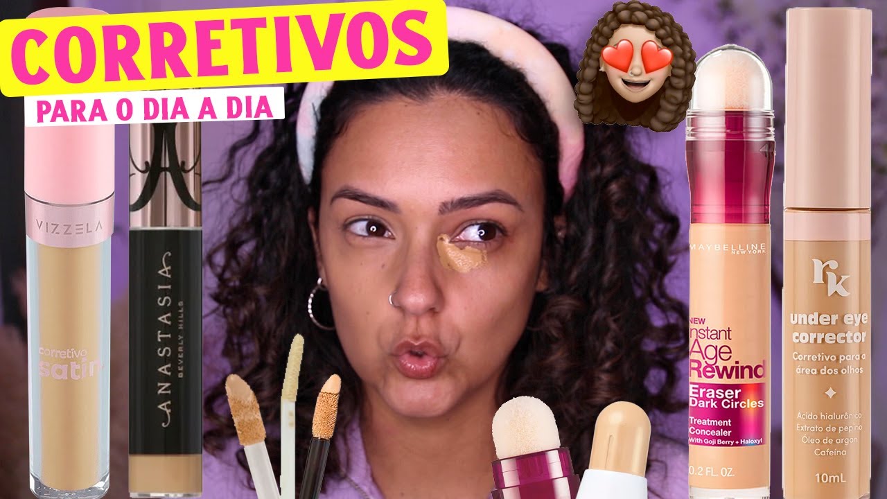 MELHORES CORRETIVOS PARA O DIA A DIA