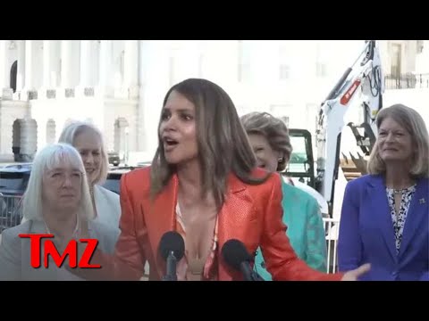 Halle Berry Passionately Speaks on Menopause Bill at U.S. Capitol | TMZ TV
