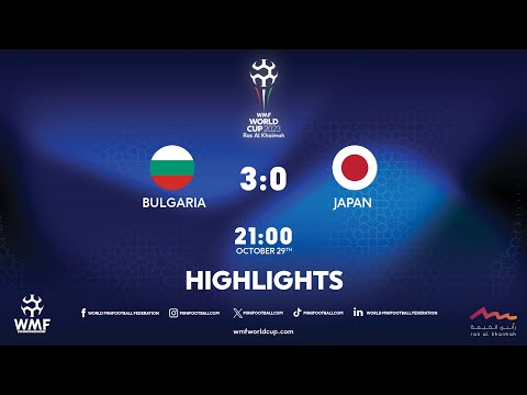 WMF World Cup 2023 I Day 4 I Bulgaria - Japan I Highlights