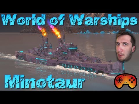 "SPACE" Minotaur T10 im Hafen *Hype* #1145 in World of Warships auf Deutsch | Minotaur