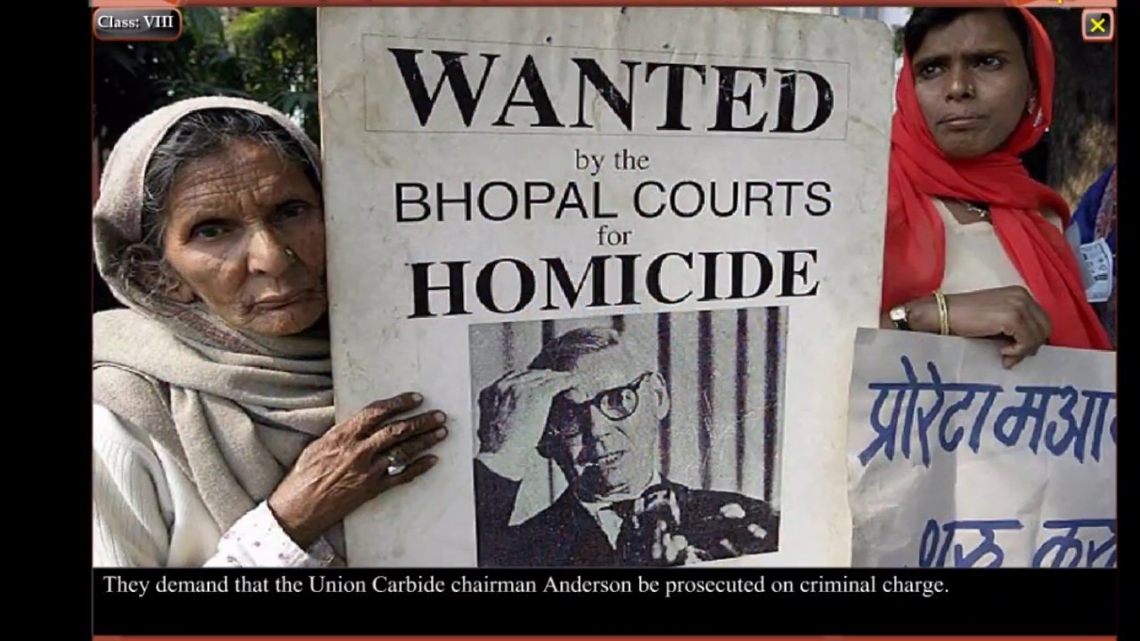 Bhopal Gas tragedy || Law and social justice || Justice with victims of Bhopal gas tragedy