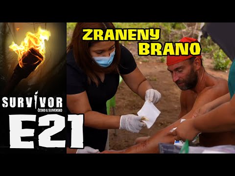 SURVIVOR Česko & Slovensko E21 - Braňo sa zranil pri výzve