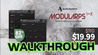 Video thumbnail for ModulArps 1 + 2 by Audiomodern - Walkthrough 82% OFF ! by KRAZETV