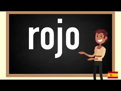 How to pronounce rojo  in Spanish