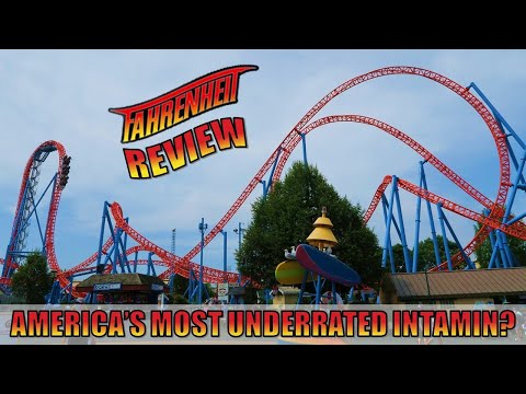 Video review of Fahrenheit by Canobie Coaster