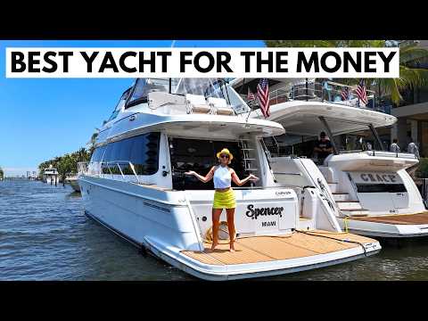 $449K Yacht-Home 🤩 2003 Carver 57' Voyager Pilothouse Affordable Liveaboard Yacht Tour (4K)