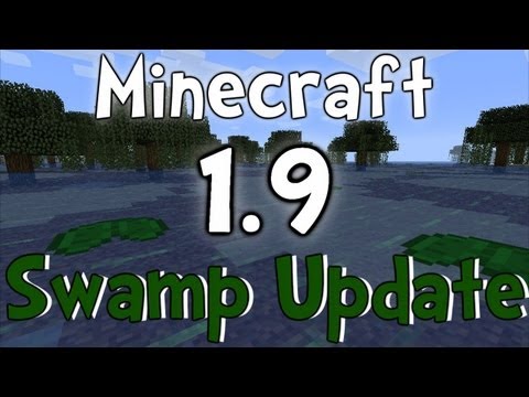 Double - Minecraft Beta 1.9 - Swamp Biome Update and Lily Pads!