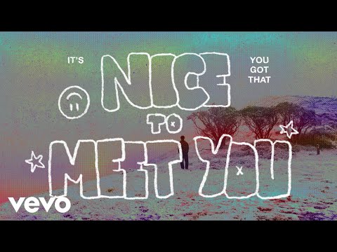ZHR - Nice 2 Meet You (Lyric Video)