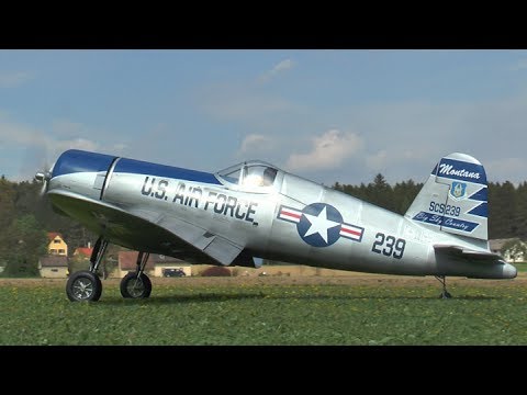 Giant Rc F4U-A1 Corsair *Maiden Flight*