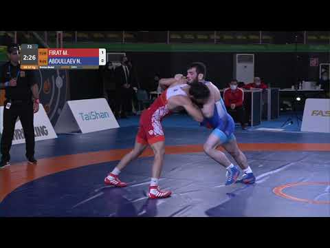 BRONZE GR - 67 kg: M. FIRAT (TUR) v. N. ABDULLAEV (RUS)
