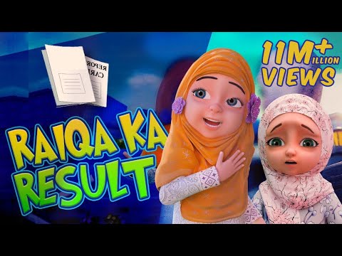 Raiqa Ka Result | Kaneez Fatima New Cartoon Series EP, 07 | 3D Animated Cartoon