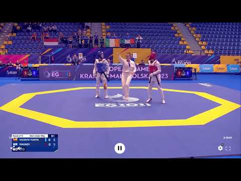 Adrian VICENTE YUNTA (ESP) VS Dmitriy NAGAEV (ISR) - M-58 R16. 3rd European Games 2023