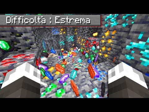 HO TROVATO LA CAVERNA PIÙ RICCA DEL MONDO SU MINECRAFT