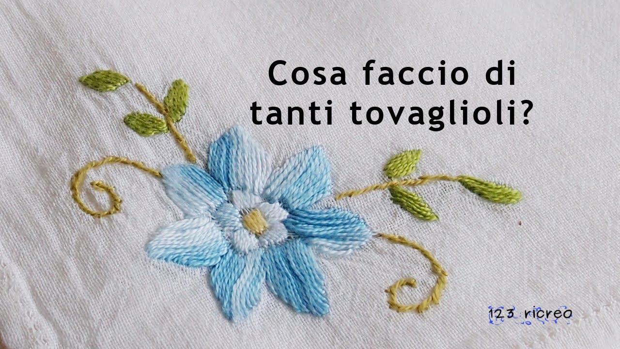 Cosa faccio di tanti tovaglioli Una tovaglia